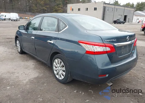 2013 Nissan Sentra Sv from USA, damaged, VIN 1N4AB7AP3DN904474